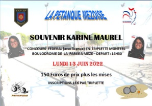 SOUVENIR KARINE MAUREL SOUVENIR KARINE MAUREL