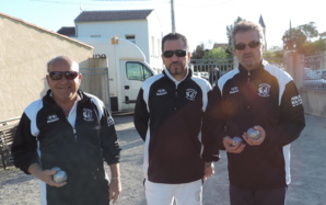 Qualifiée; l'équipe Horace MAXIME, Yasid TRIAKI, André LABORDE Qualifiée; l'équipe Horace MAXIME, Yasid TRIAKI, André LABORDE