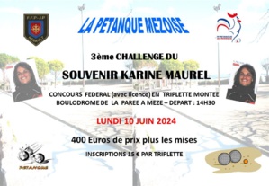 SOUVENIR KARINE MAUREL 2024 SOUVENIR KARINE MAUREL 2024
