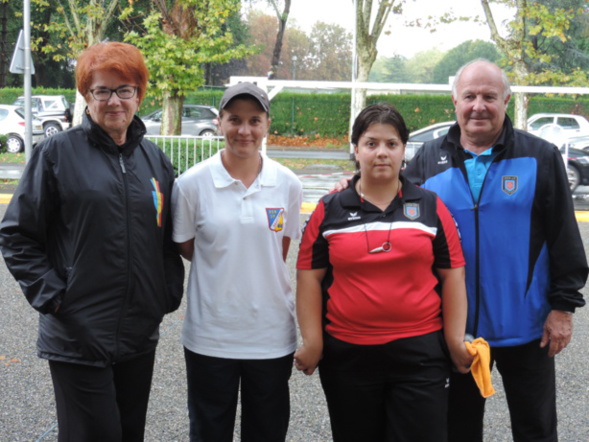 CHAMPONNAT DE FRANCE 2015 TETE A TETE FEMININE A PAU CHAMPONNAT DE FRANCE 2015 TETE A TETE FEMININE A PAU