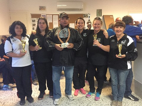 Remise du challenge des vainqueurs du championnat des clubs féminins de l Herault 2015