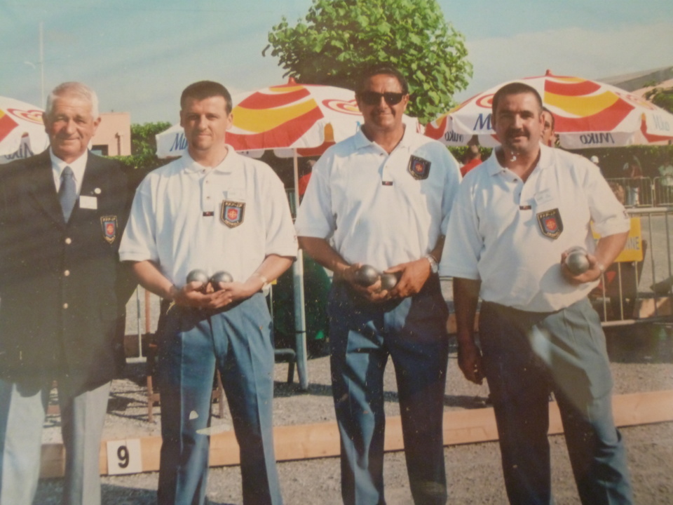 De gauche à droite: Didier LALANDES - Gilbert NAVARO - Michel ALISSANDRE De gauche à droite: Didier LALANDES - Gilbert NAVARO - Michel ALISSANDRE