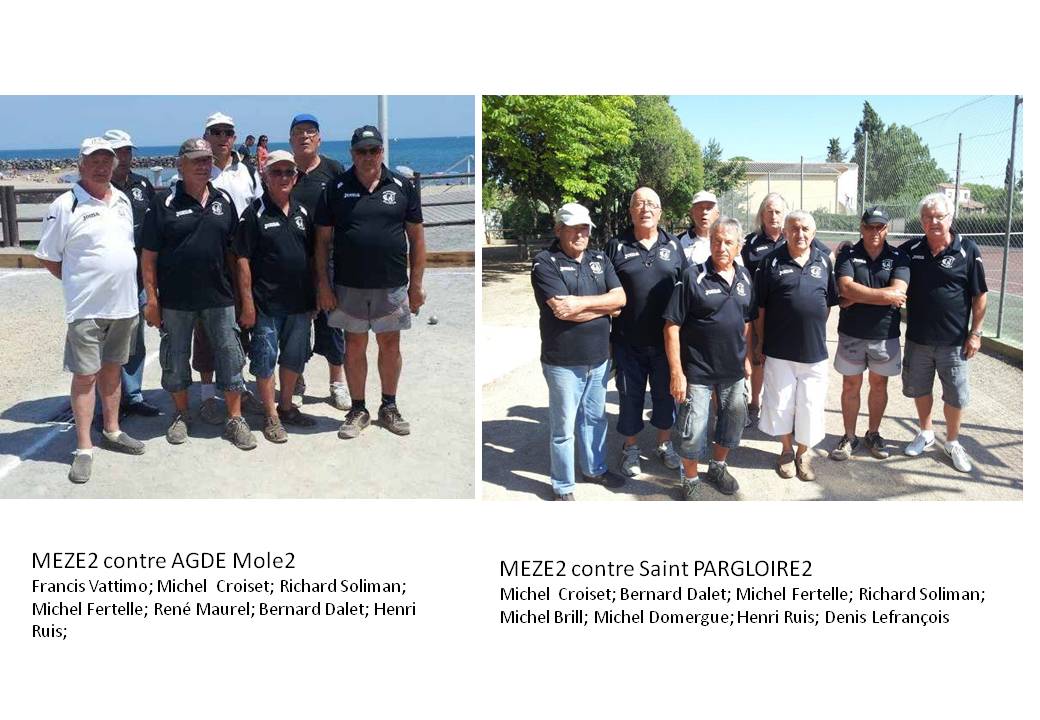 CHAMPIONNAT DES CLUBS VETERANS DU CD34 CHAMPIONNAT DES CLUBS VETERANS DU CD34