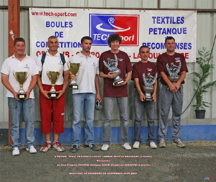 Les finalistes de l'édition 2007