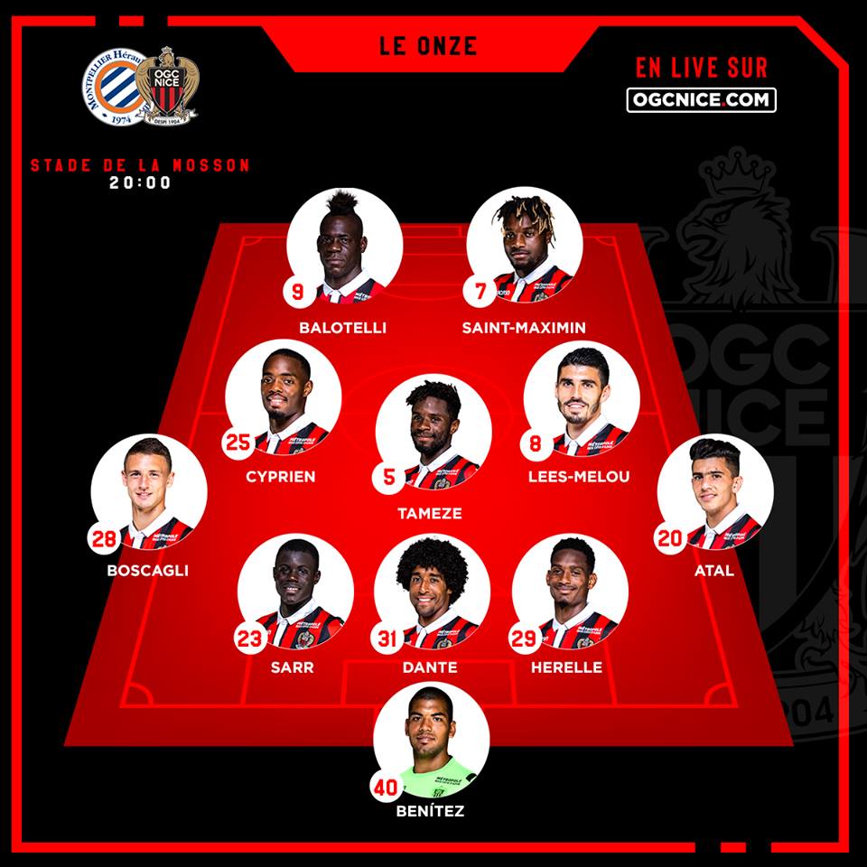 Montpellier - Nice Montpellier - Nice