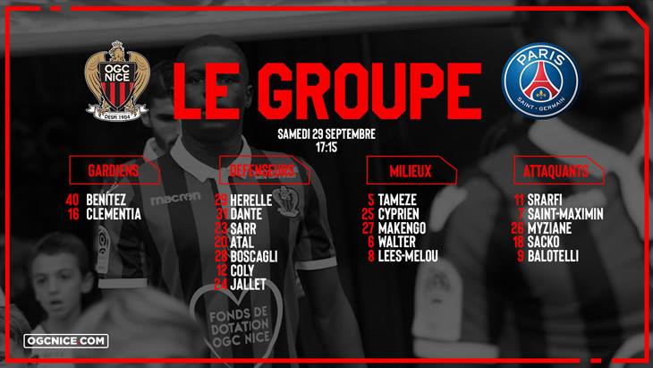 Nice - Paris SG Nice - Paris SG
