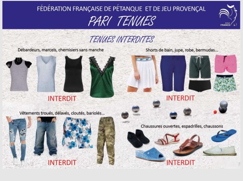 Tenues FFPJP 2019 Tenues FFPJP 2019