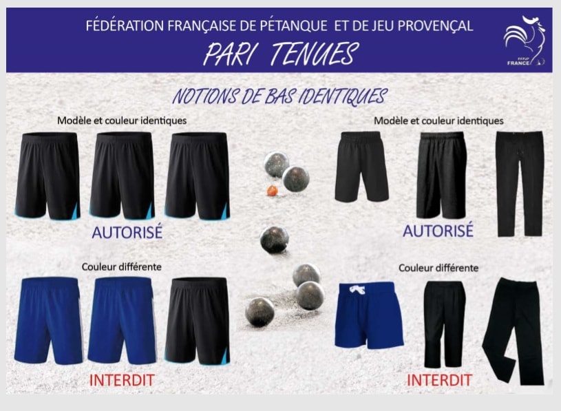 Tenues FFPJP 2019 Tenues FFPJP 2019