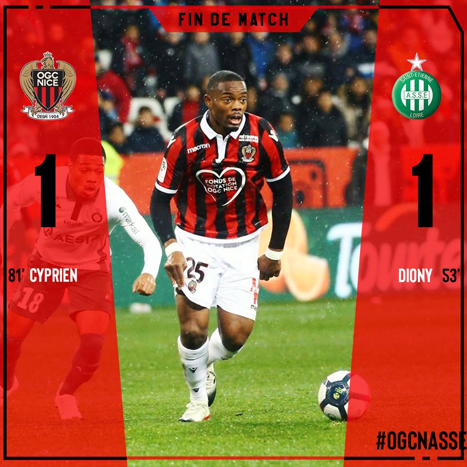 Nice - St Etienne Nice - St Etienne