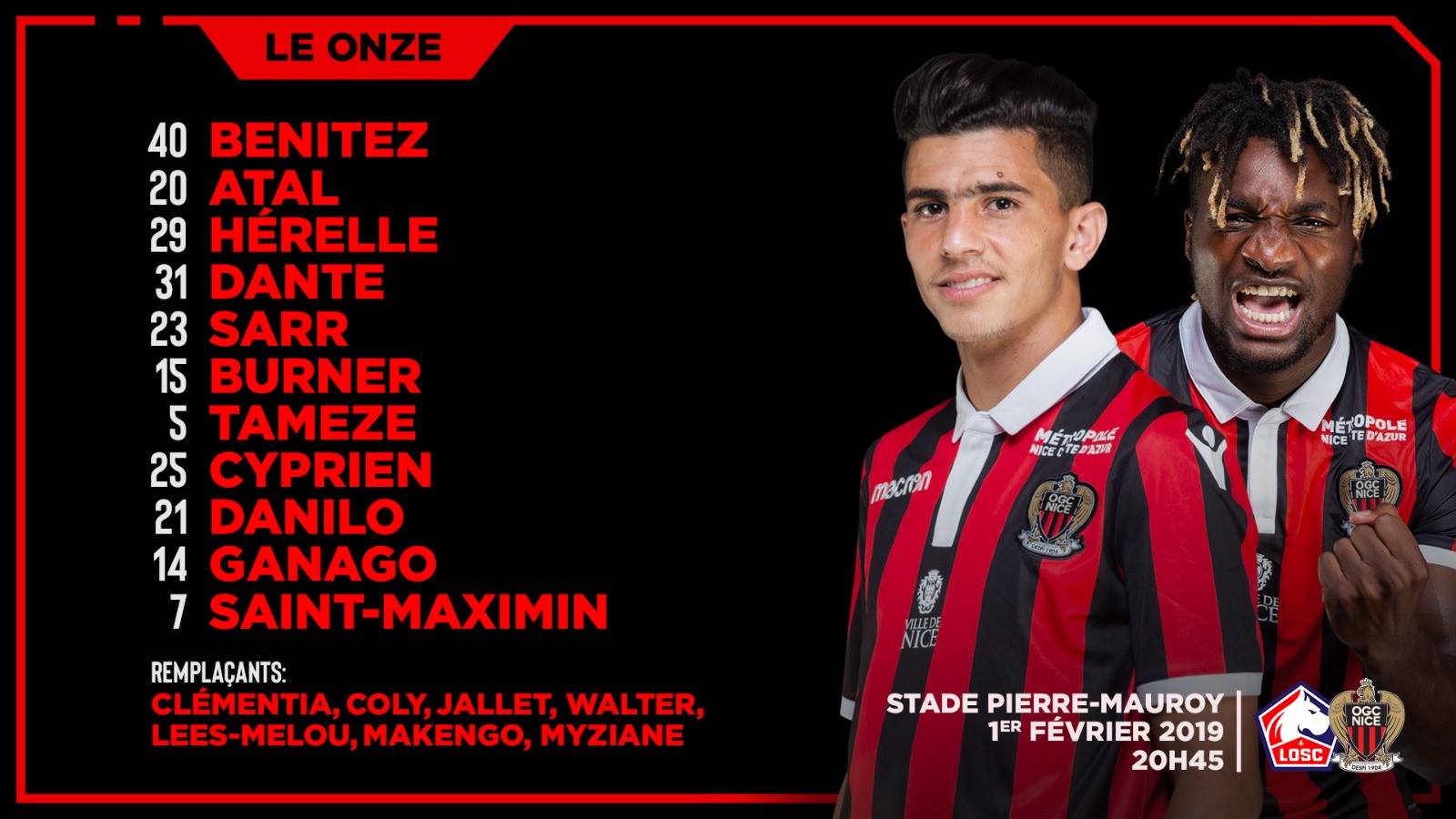 Lille - Nice Lille - Nice