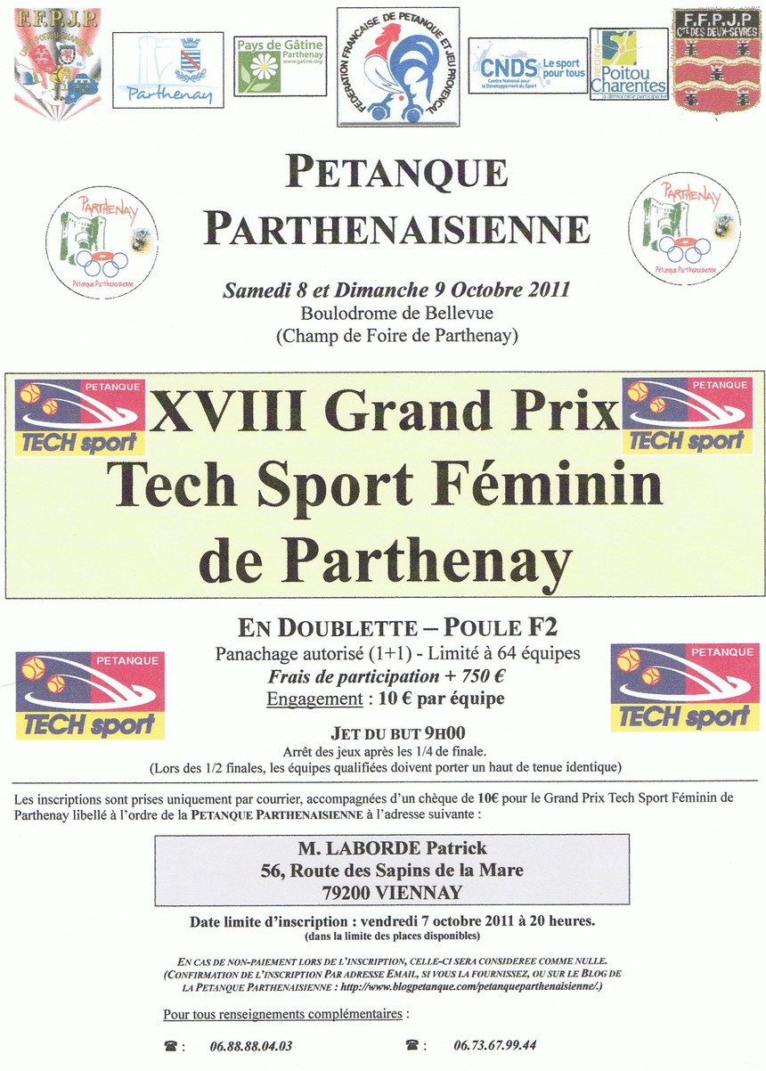 Grand Prix Féminin Tech Sport Grand Prix Féminin Tech Sport