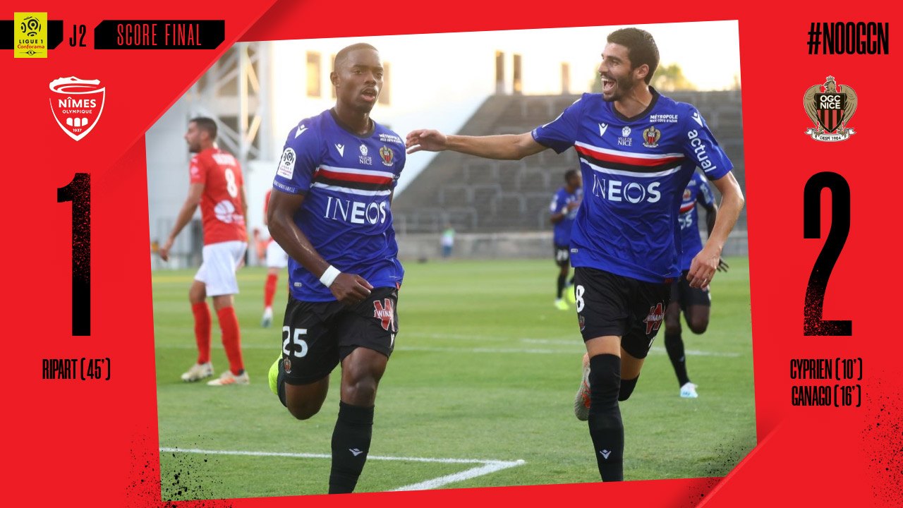 NÎmes - Nice NÎmes - Nice