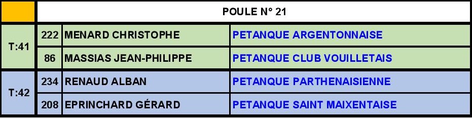 Doublette SM Doublette SM