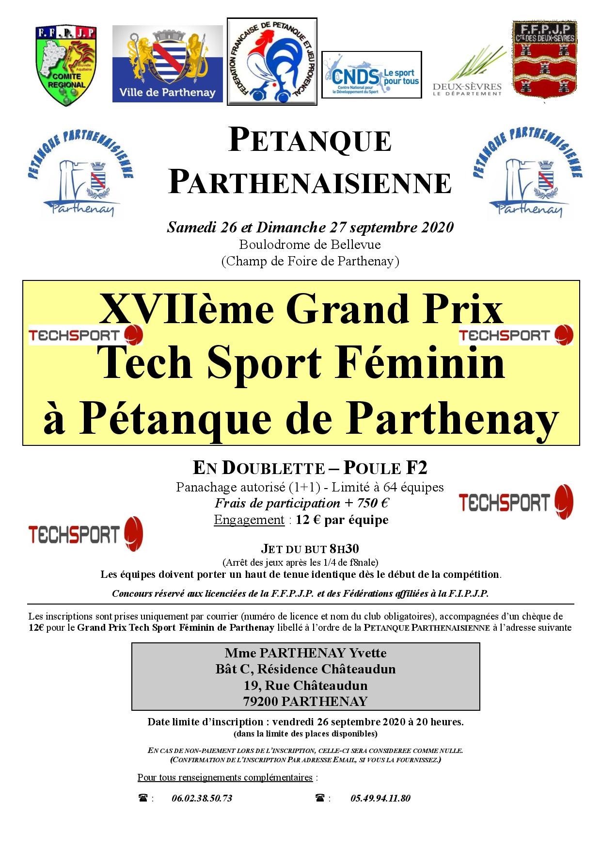 Grand Prix Féminin 2020 Grand Prix Féminin 2020