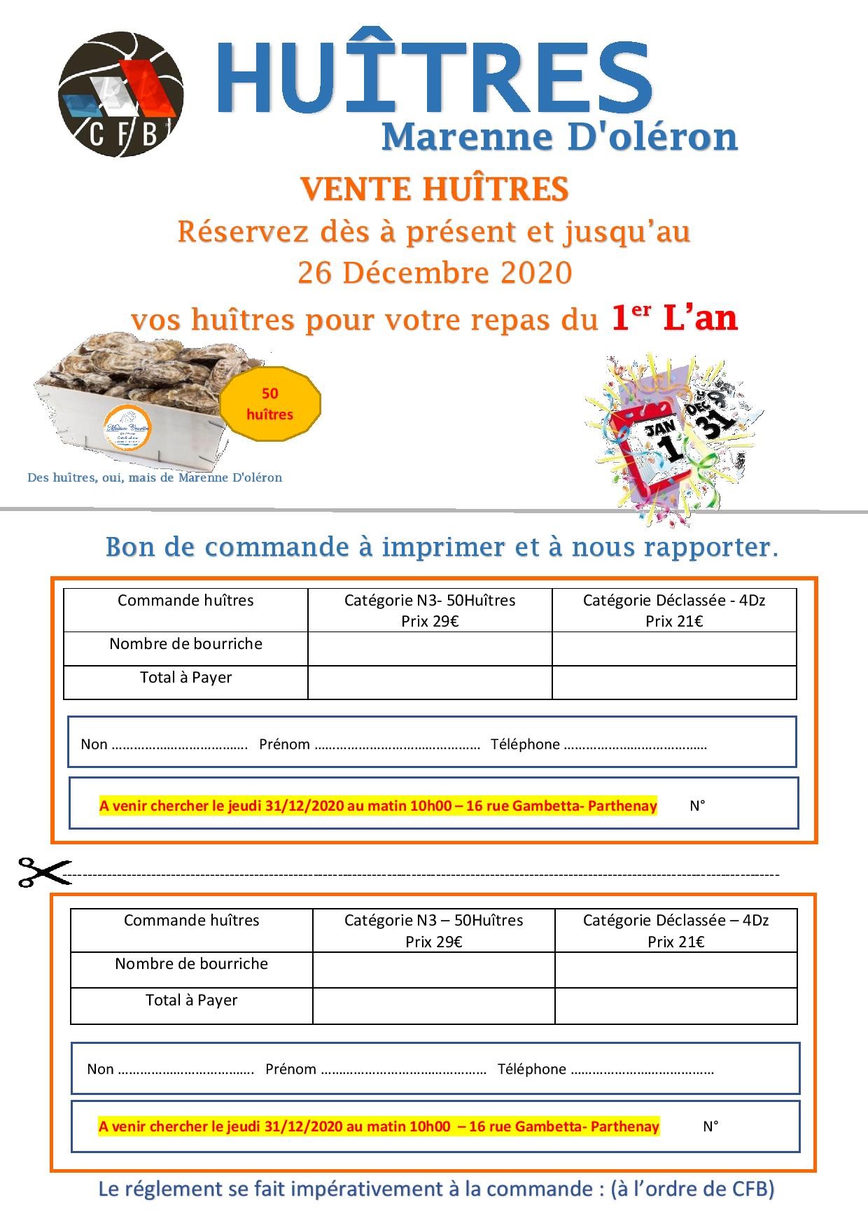 Huîtres