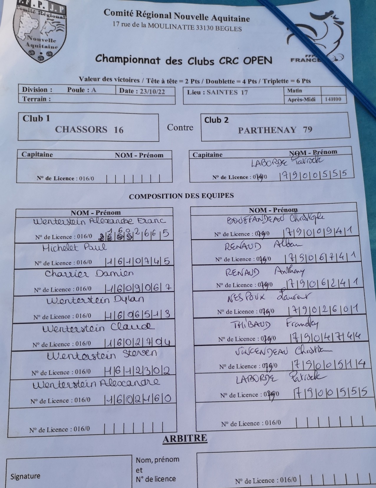 CRC Open - Journée 05 CRC Open - Journée 05