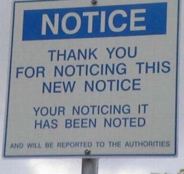 Panneaux insolites Panneaux insolites