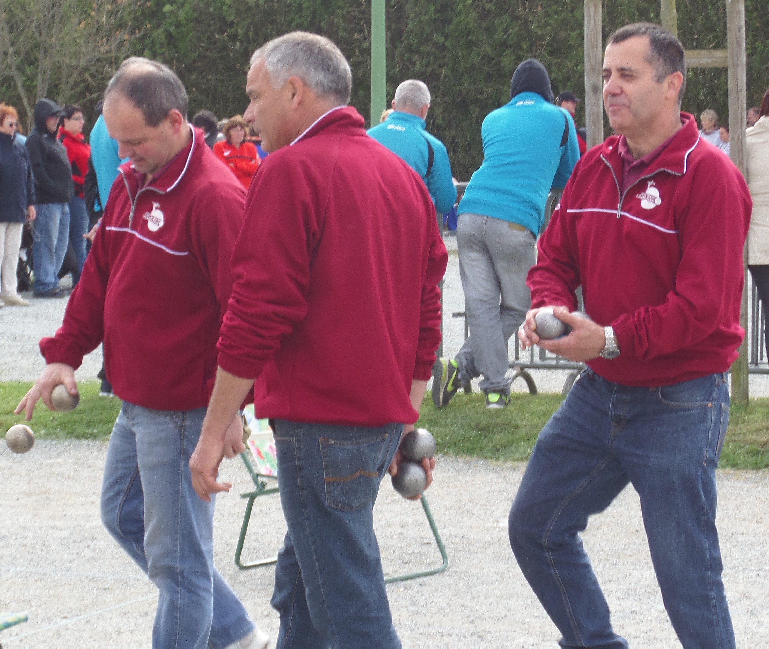 Hervé, Philippe et Jean Marie