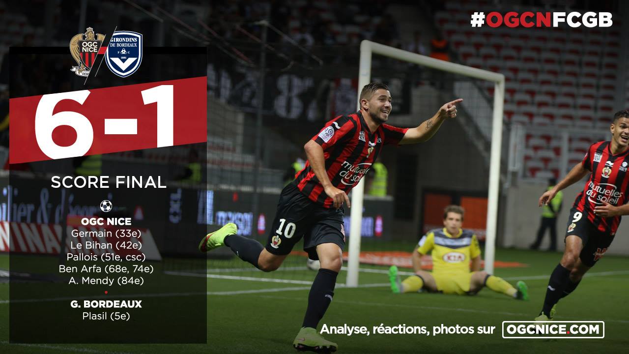 Nice - Bordeaux Nice - Bordeaux