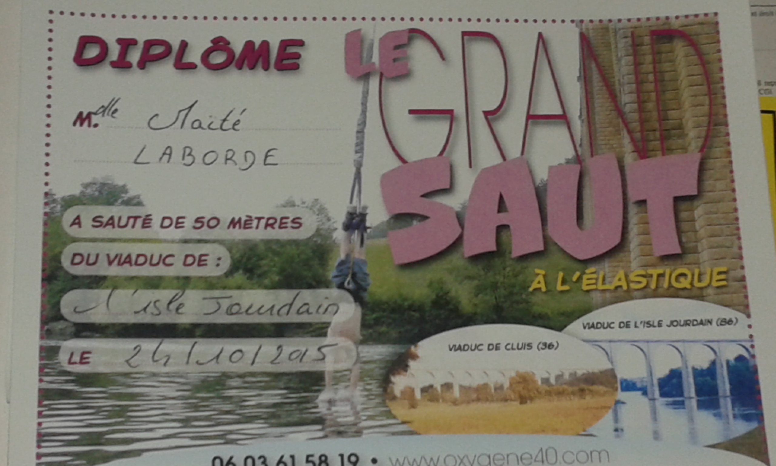 Saut à l'élastique
