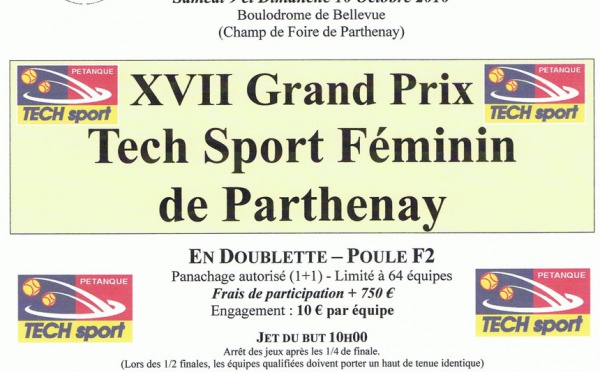 XVème Grand Prix Féminin Tech Sport