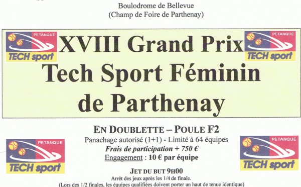 Grand Prix Féminin Tech Sport