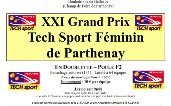 Grand Prix Féminin Tech Sport