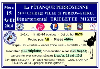 Concours 15/8/18