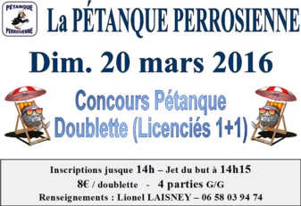 Dim 20 mars 2016 à Perros