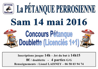 Sam 14 mai 2016 - D licenciés