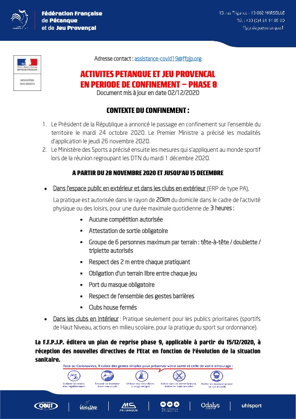 Confinement phase 8 Confinement phase 8