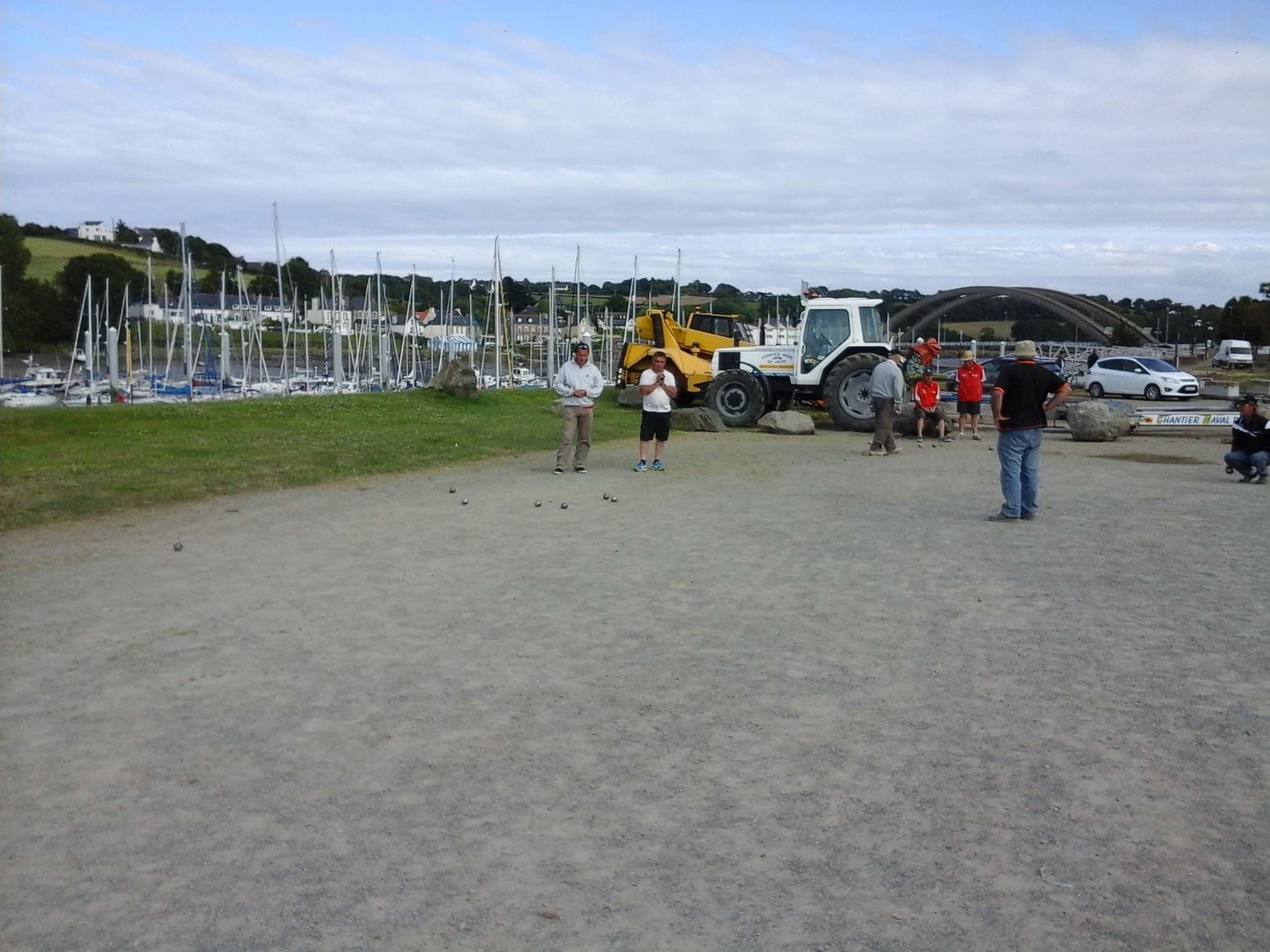 Tres belle vue depuis le terrain de petanque Tres belle vue depuis le terrain de petanque
