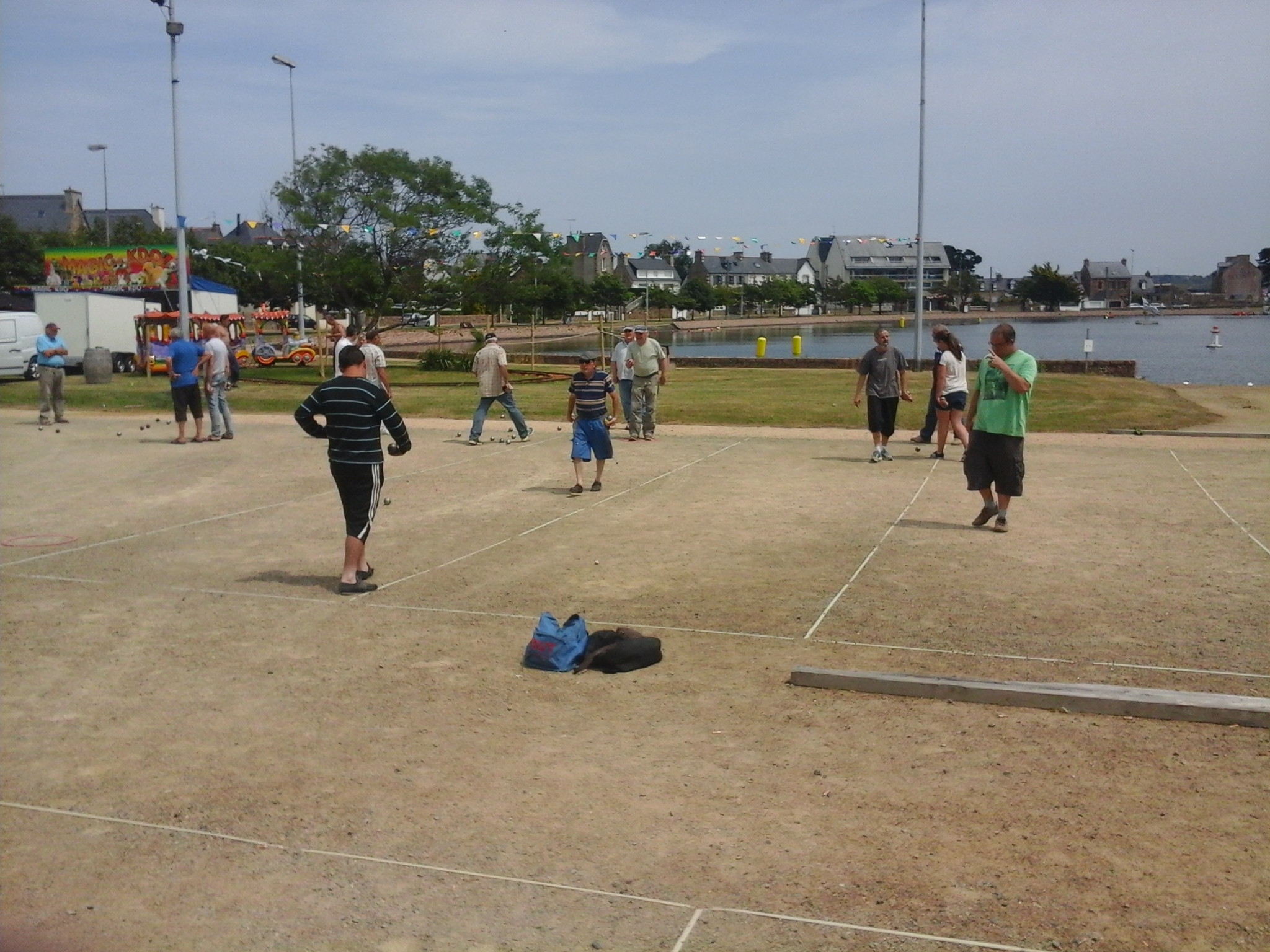 18 equipes ce sont affrontees a perros ce jour