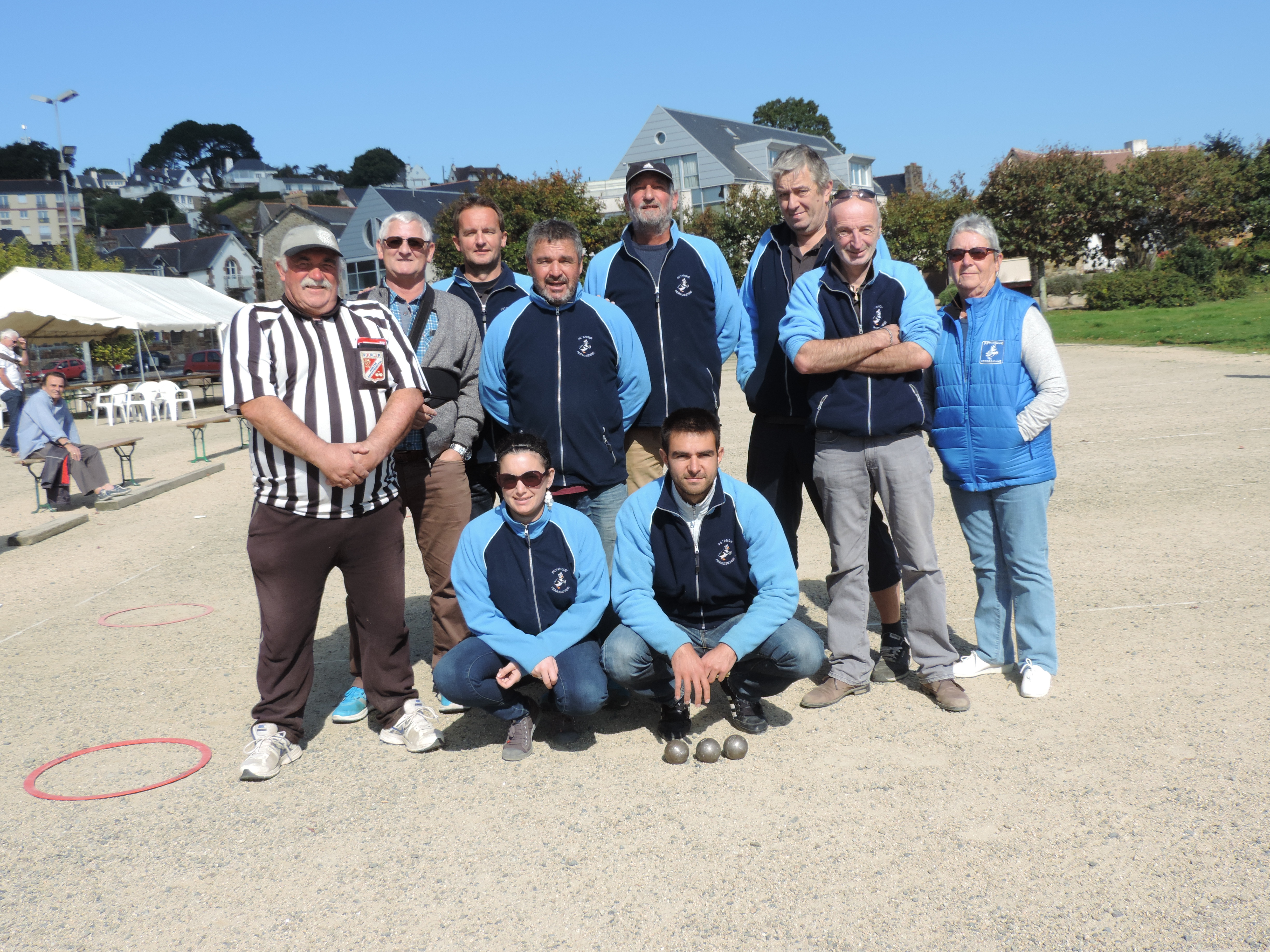 Voici l,equipe qui a gagnée contre noyal sur vilaines