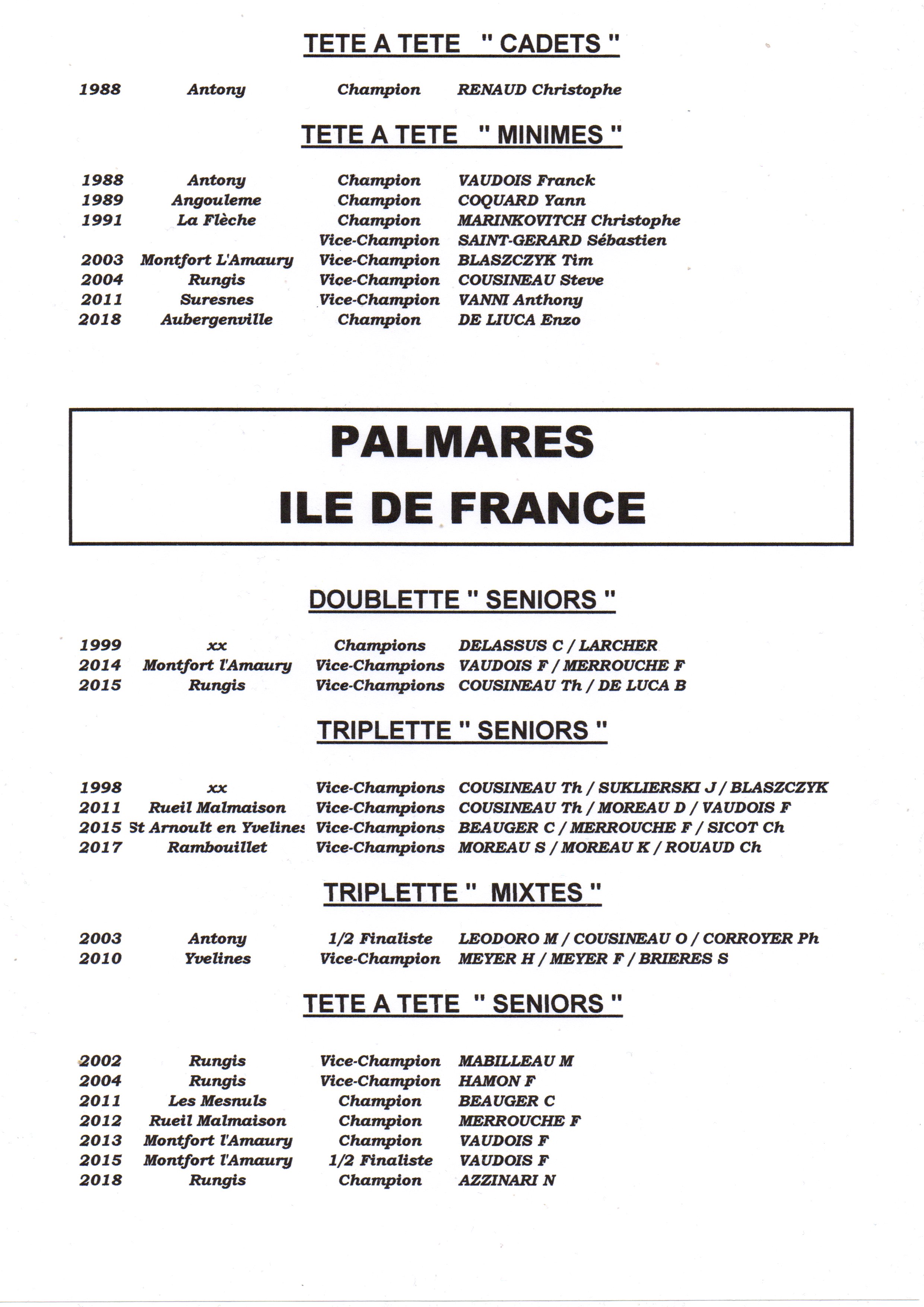POUR NE PAS OUBLIER