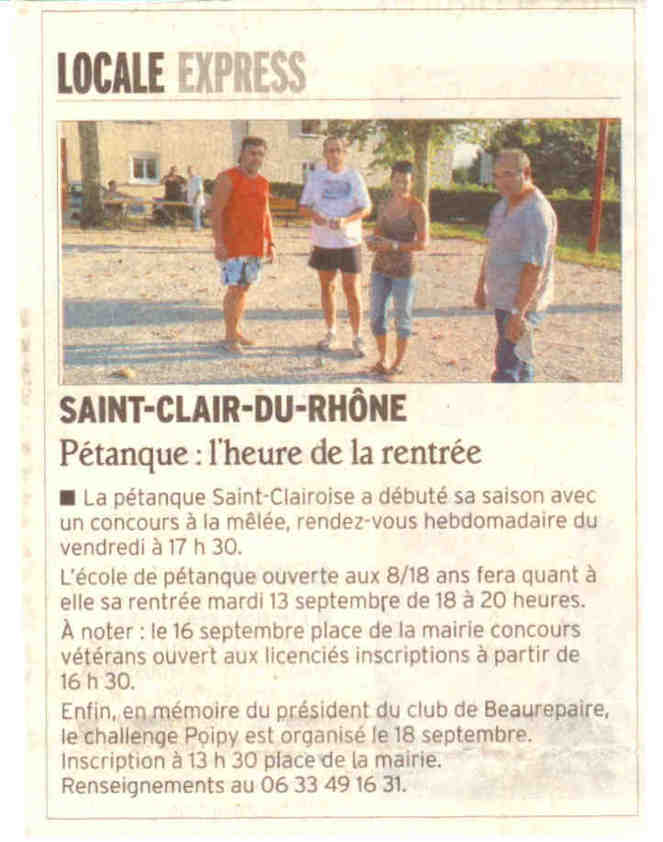 PARUTION DAUPHINE LIBERE PARUTION DAUPHINE LIBERE