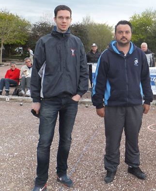 champion 2016 Richard FELTAIN (a droite) vice champion Romain BOUTIN champion 2016 Richard FELTAIN (a droite) vice champion Romain BOUTIN