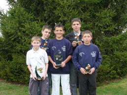 PIERRE CHERVY - GAETAN NICOLAS CHAMPIONS D'ALLIER CADETS 2009