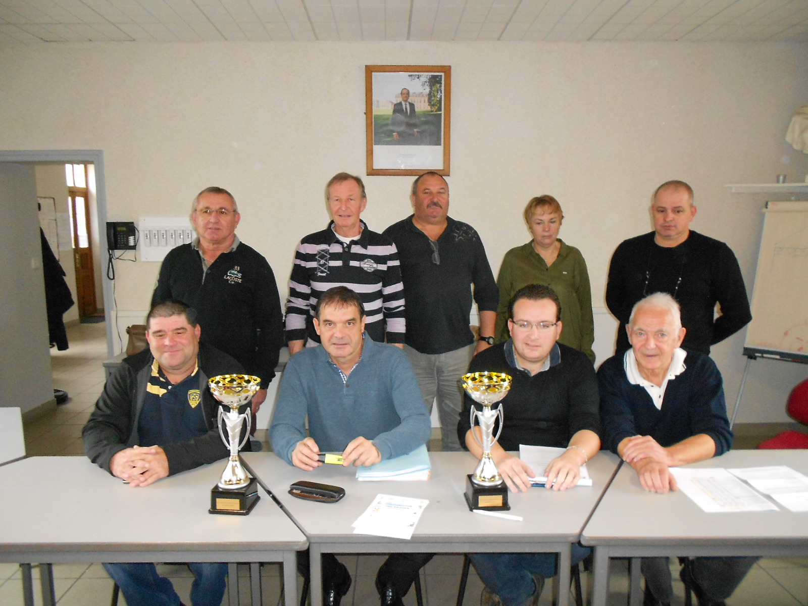 A.G 2016 : Vincent Chervy nouveau président A.G 2016 : Vincent Chervy nouveau président