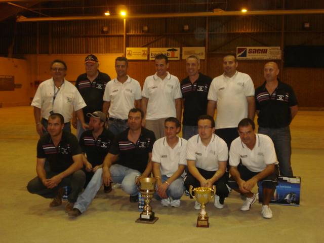 Les finalistes de la Coupe d'Allier 2009 Les finalistes de la Coupe d'Allier 2009