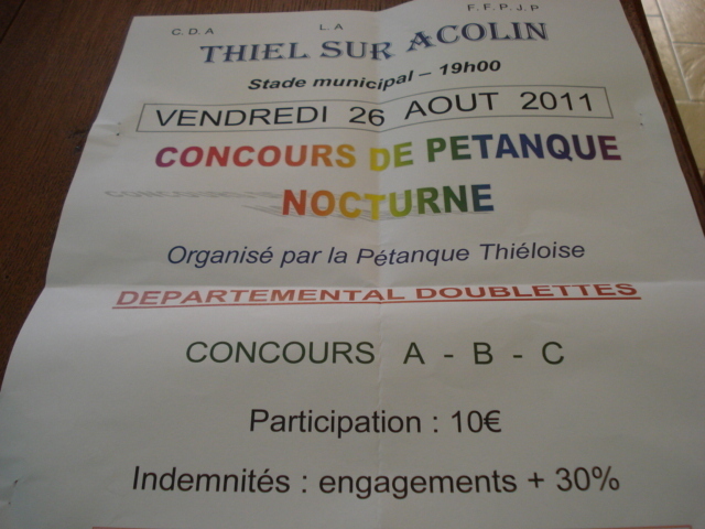 DOUBLETTE NOCTURNE CE VENDREDI 26 AOUT