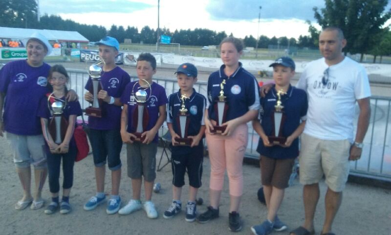 Les minimes Vice Champions d'Allier