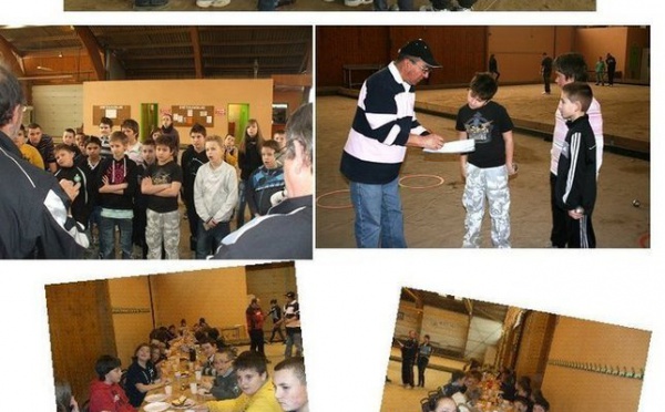RENTREE DES CLASSES A L'ECOLE DE PETANQUE