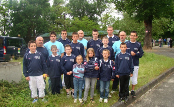 LES JUNIORS AU CHAMPIONNAT DE FRANCE (26 et 27 août - NEVERS)