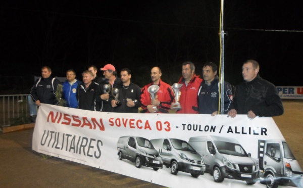 4ème REGIONAL : P. COULPIER - Ch. DESMOULES (Montcombroux) VAINQUEURS DE P. CHAUDAGNE J Ph HERNANDEZ (ARLANC -63) 13 - 11