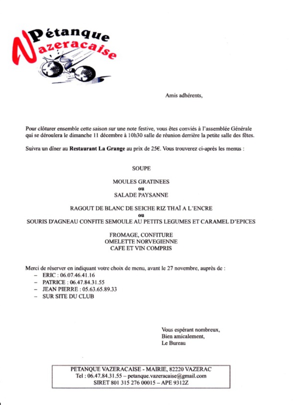 Assemblée générale 2016. Assemblée générale 2016.