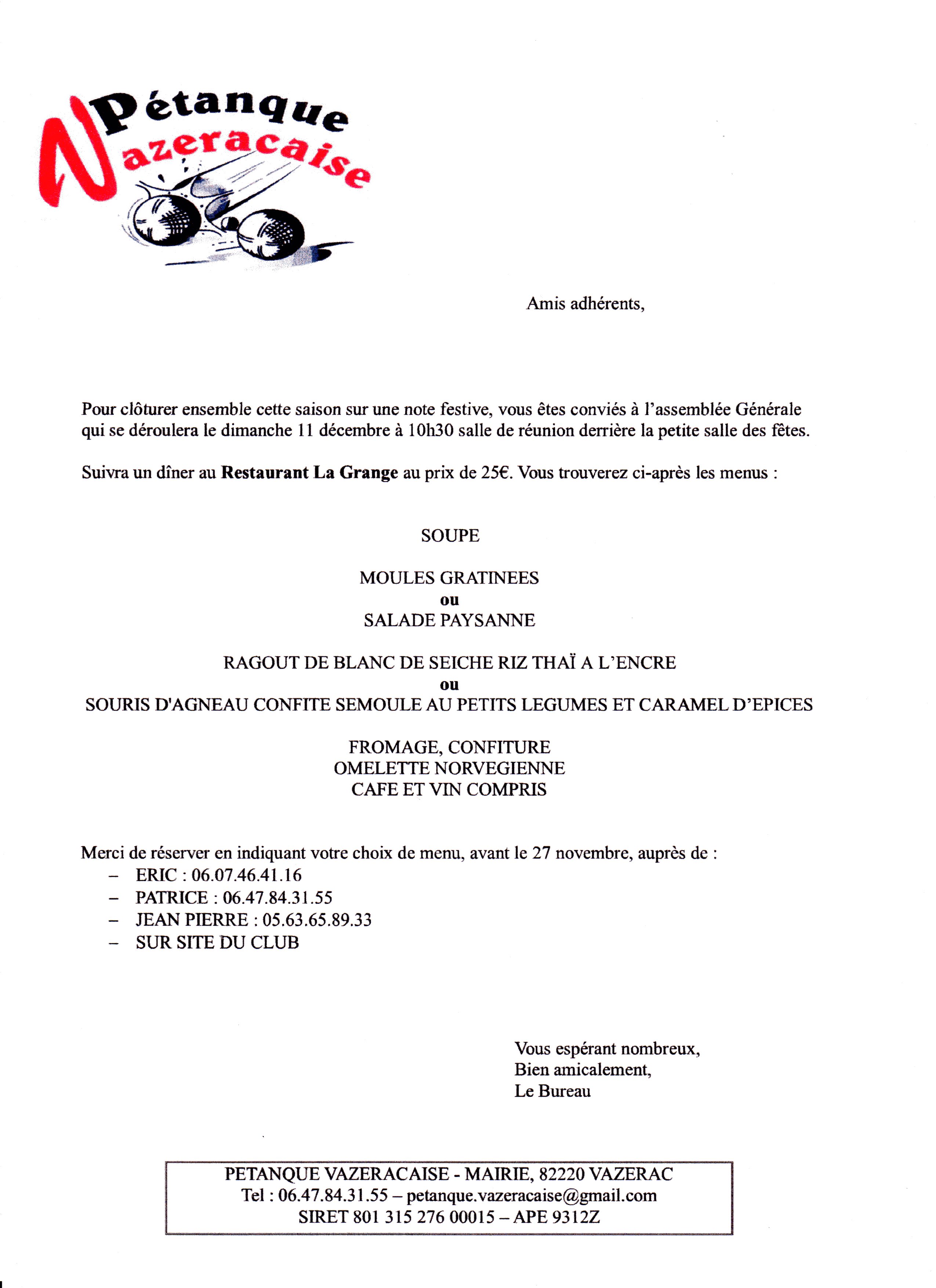 Assemblée générale 2016. Assemblée générale 2016.