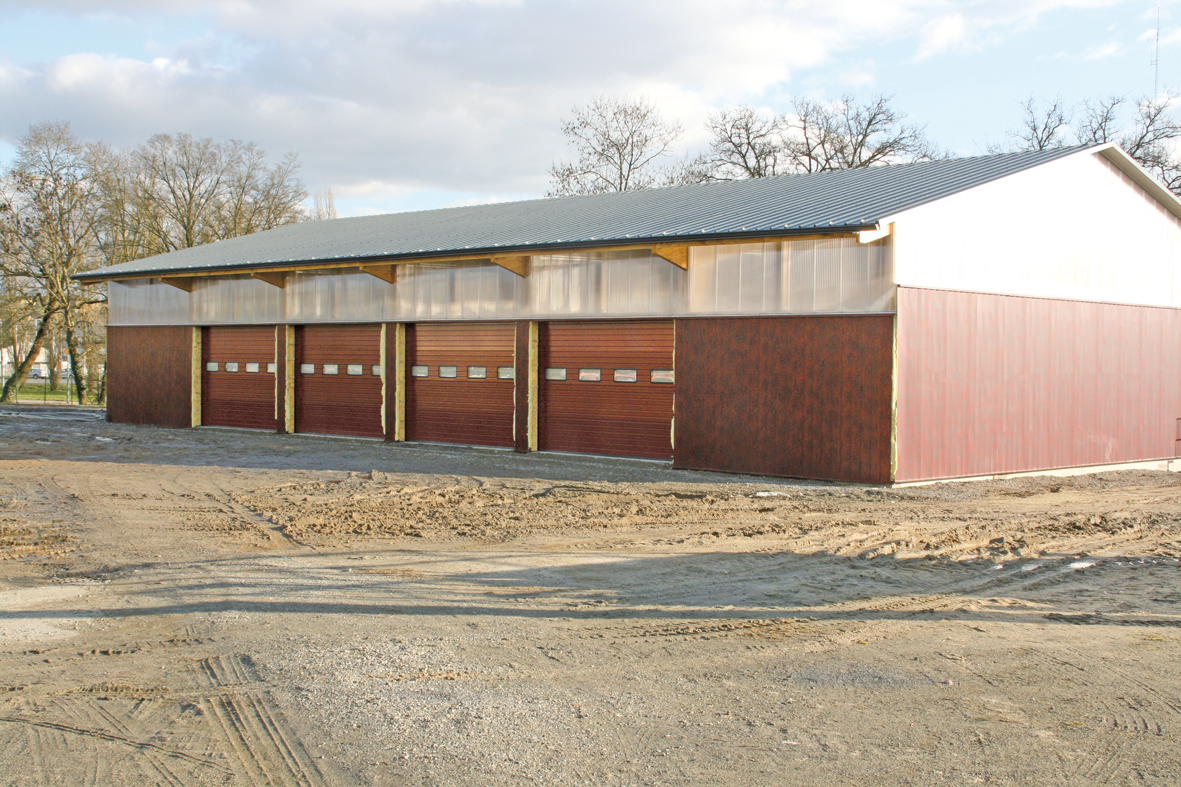 Construction d'un boulodrome couvert pour 2019.