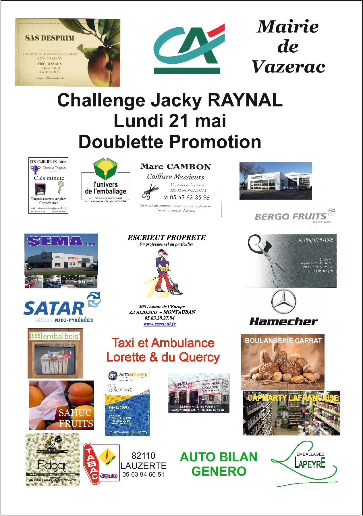 Challange Jacky Raynal.