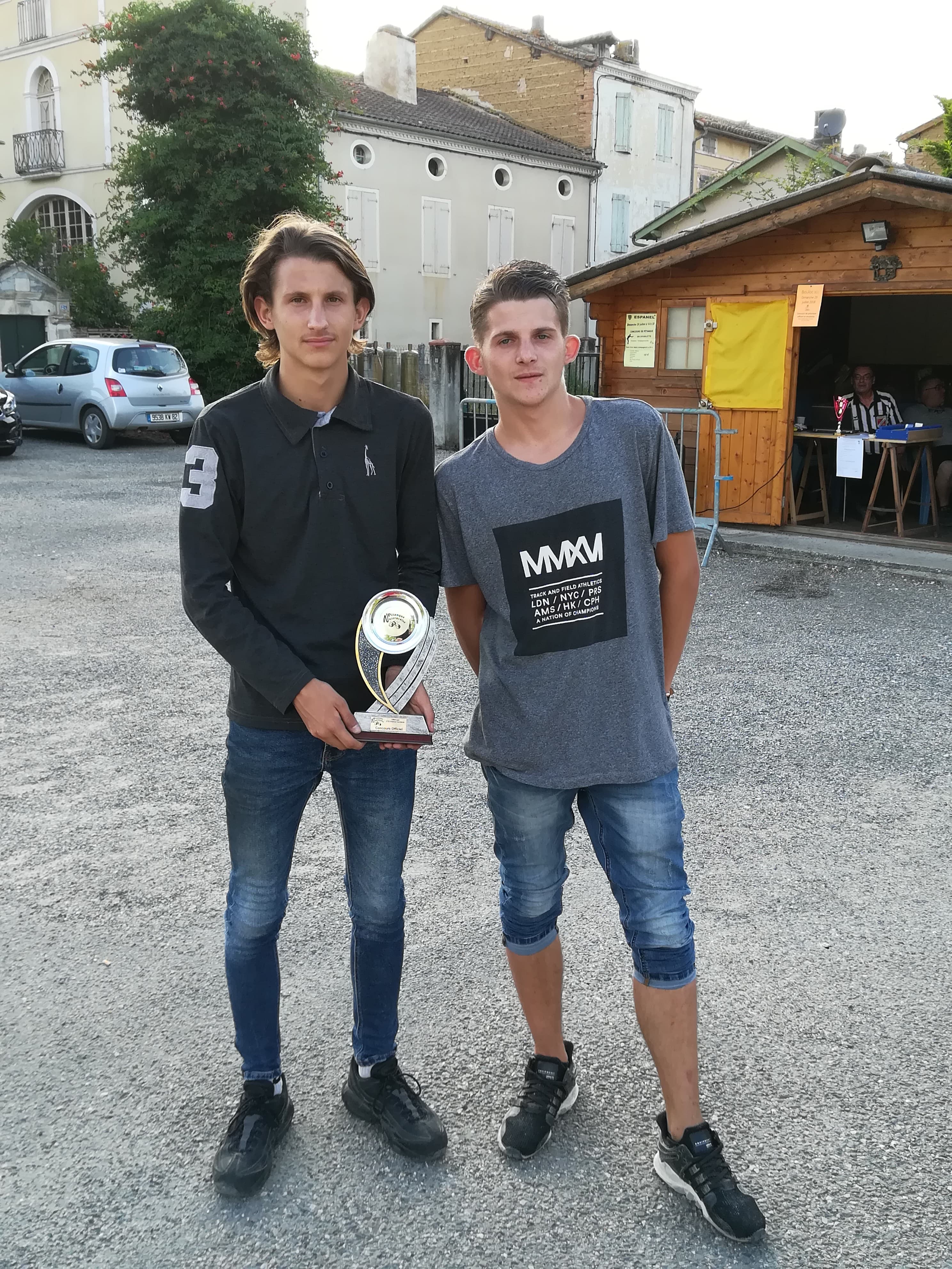 Les vainqueurs du concours B. Les vainqueurs du concours B.